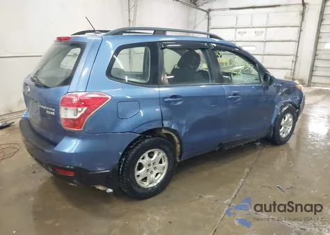 2015 Subaru Forester 2.5I from USA, damaged, VIN JF2SJABC0FH804717